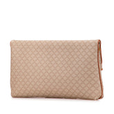 Macadam Coated Canvas Clutch